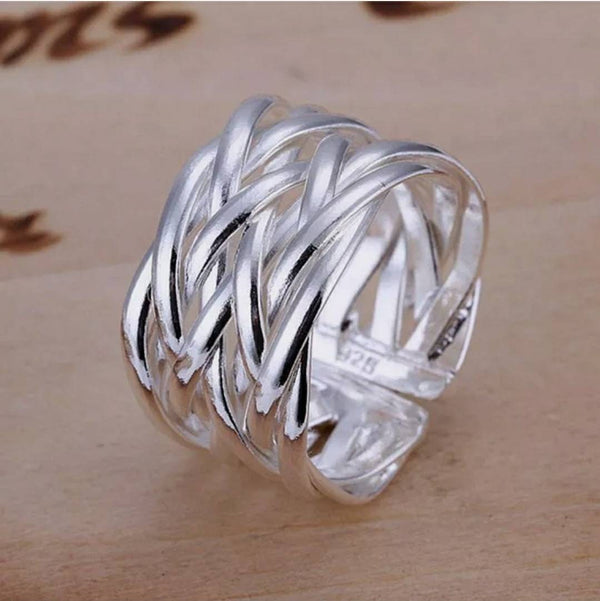 Women's Silver Ring | Sterling Silver Ring | AmiraByOualialami