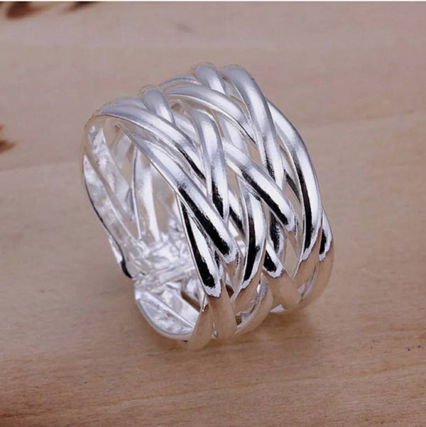 Women's Silver Ring | Sterling Silver Ring | AmiraByOualialami