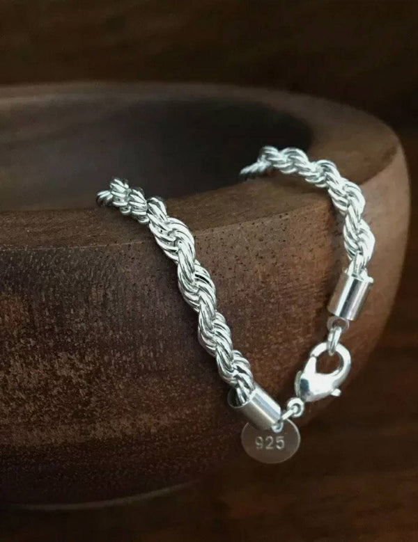 Twisted Chain Bracelet | Women's Chain Bracelet | AmiraByOualialami