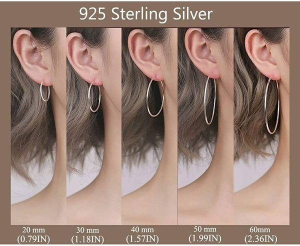Women's Hoop Earrings | Large Hoop Earrings | AmiraByOualialami