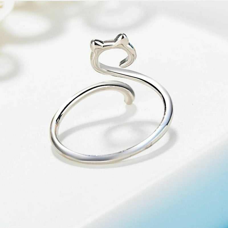 Women's Kitty Ring | Kitty Adjustable Ring | AmiraByOualialami