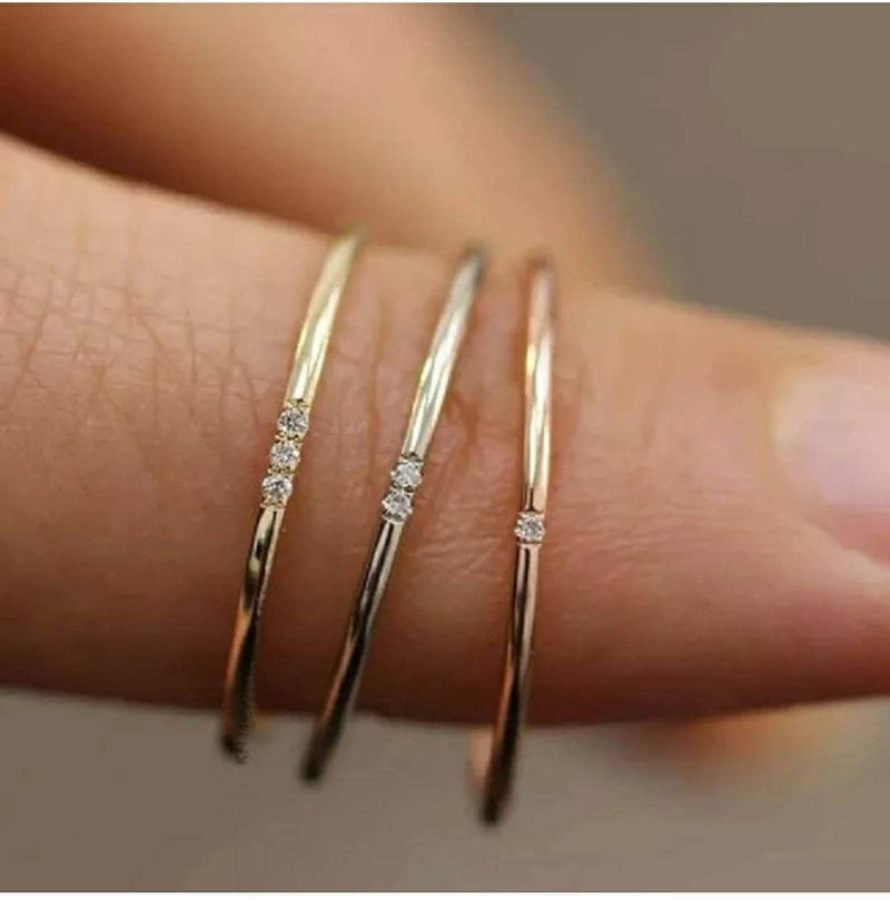 Women's Gold Ring | Women's Gold Engagement Ring | AmiraByOualialami